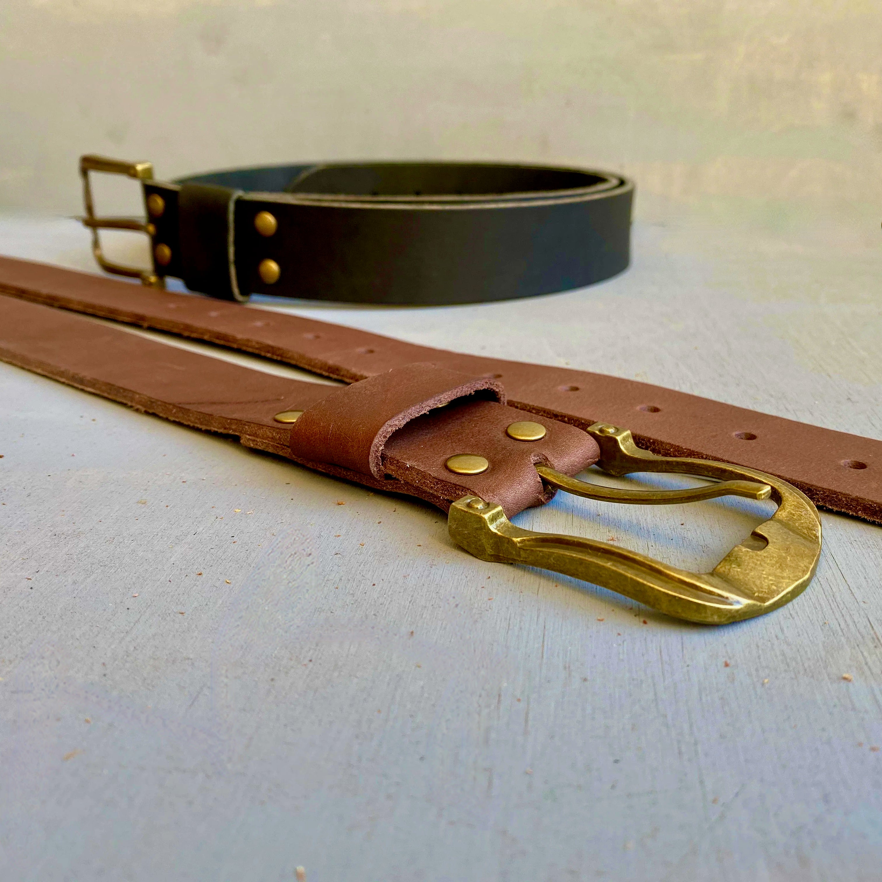 Leather Belts and Ties