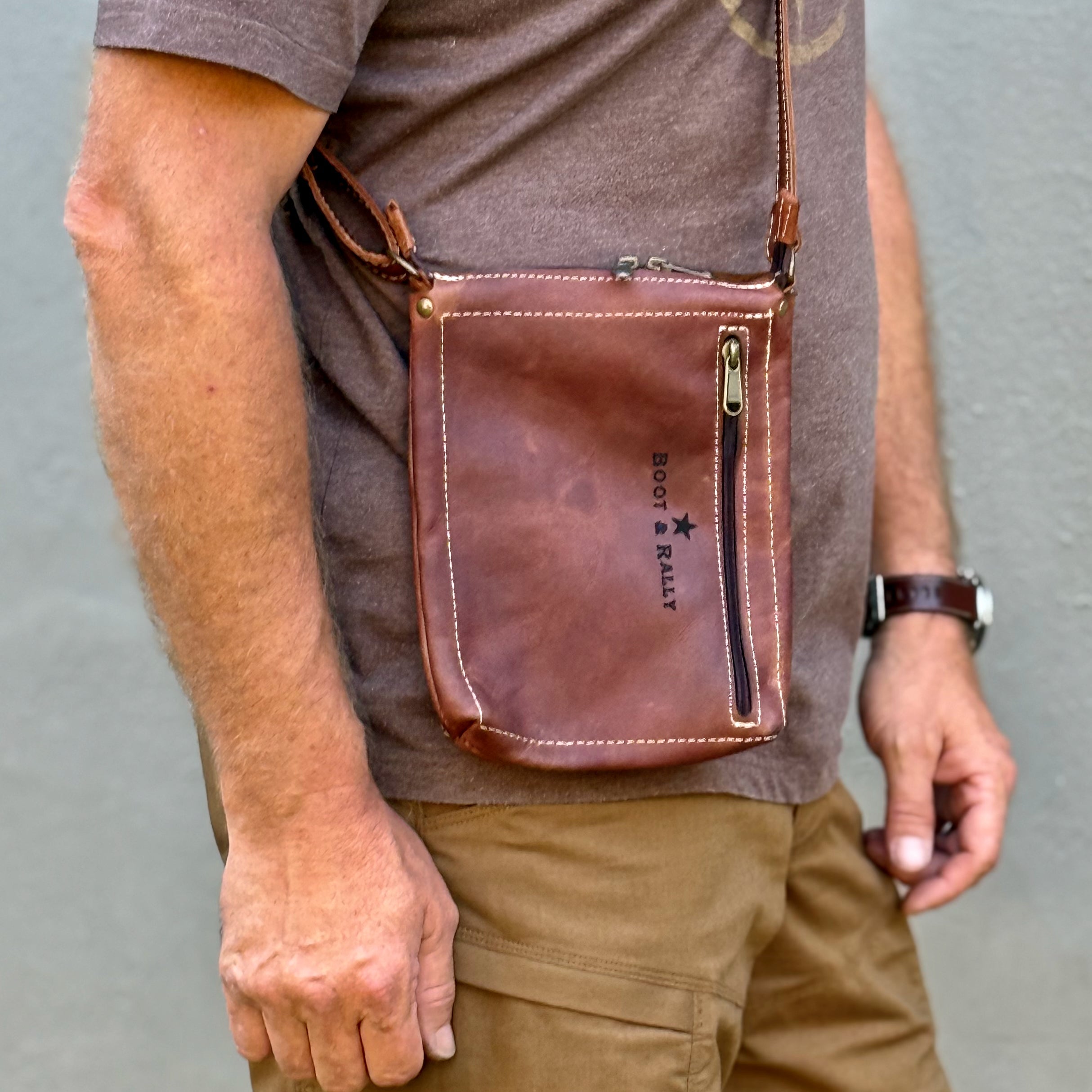 Leather Messenger Bags and Satchels