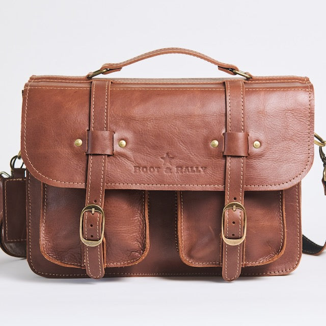 Vintage Leather School bag