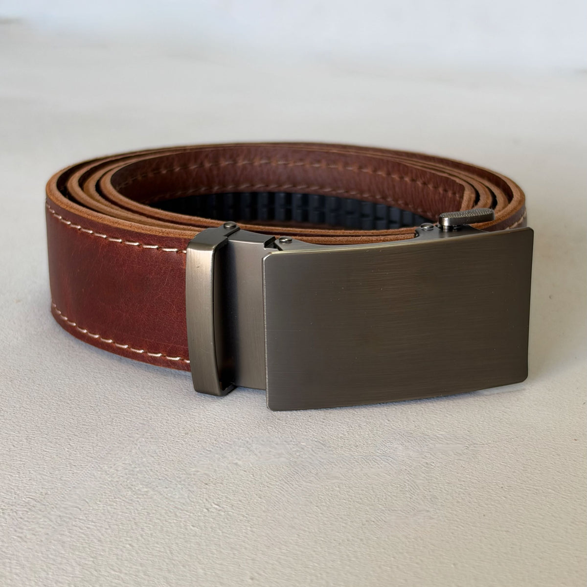 Slick Belt Complete (Brushed Silver Solid)
