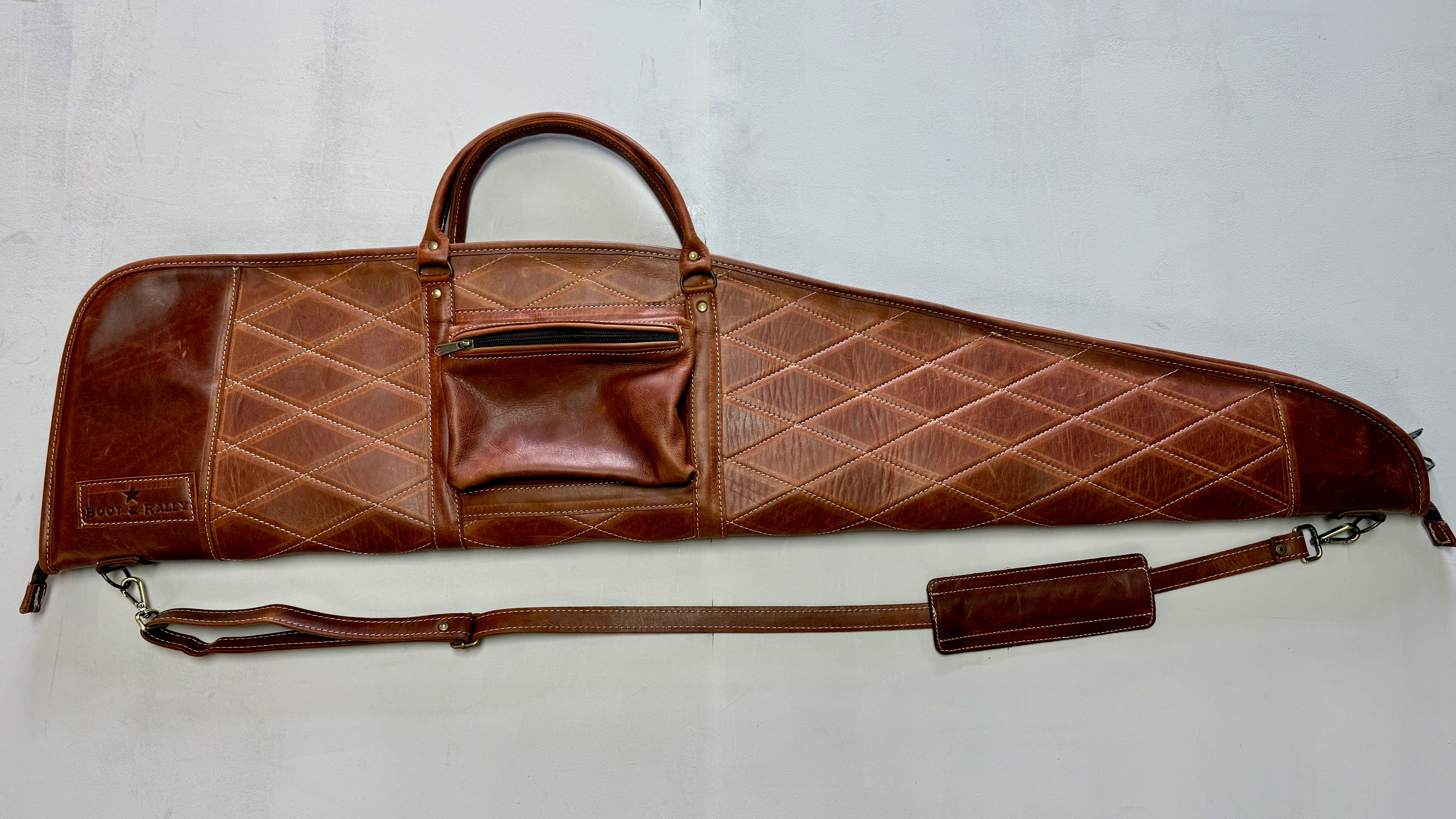 Hunting Rifle Bag Full Leather