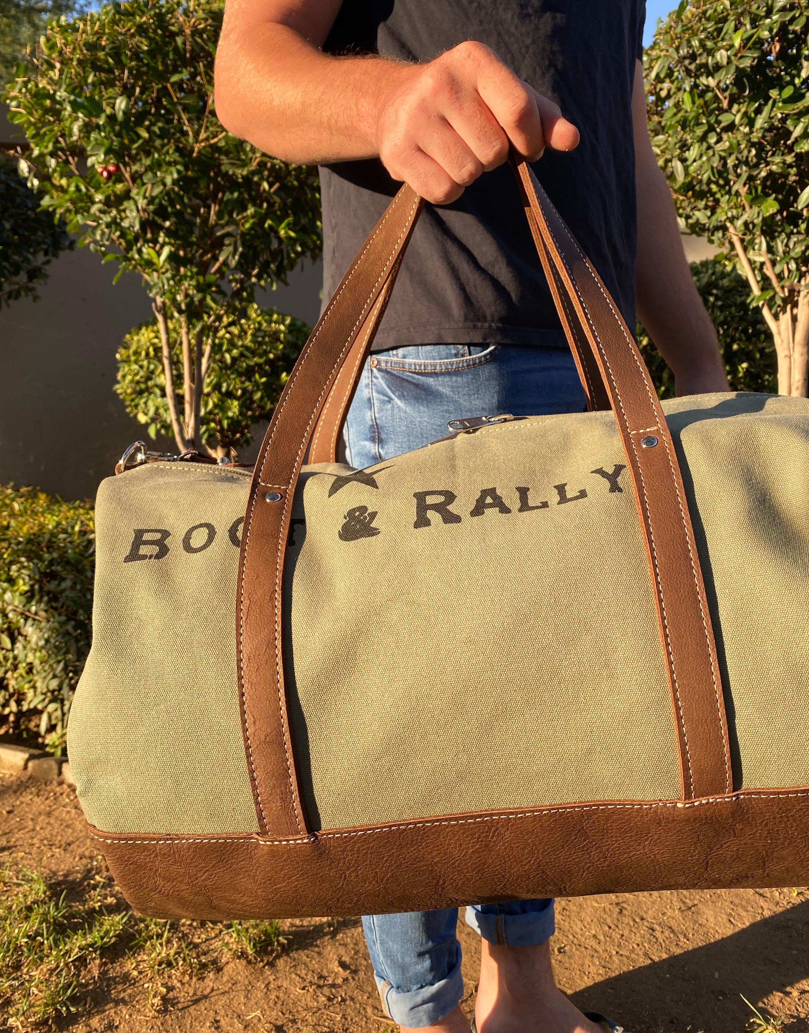 Safari Duffle ( Green )