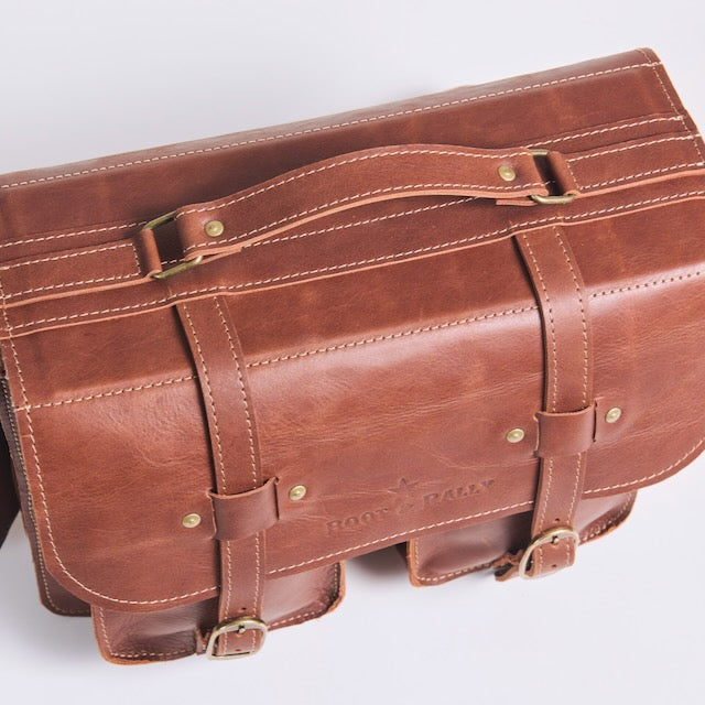 Vintage Leather School bag