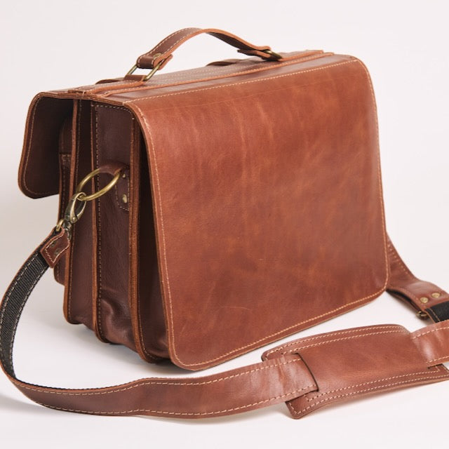 Vintage Leather School bag