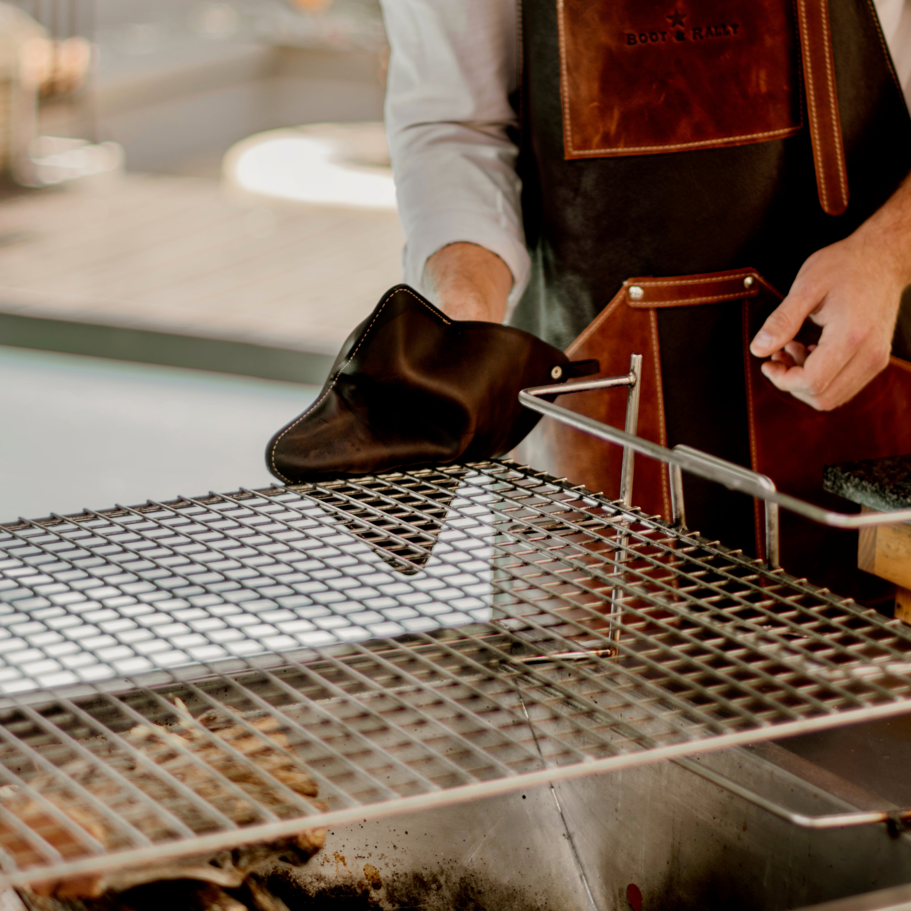 Leather Braai Mitt