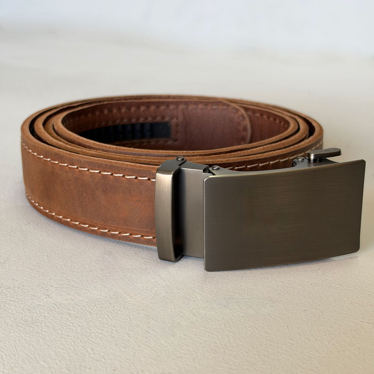 Slick Belt Complete (Brushed Silver Solid)
