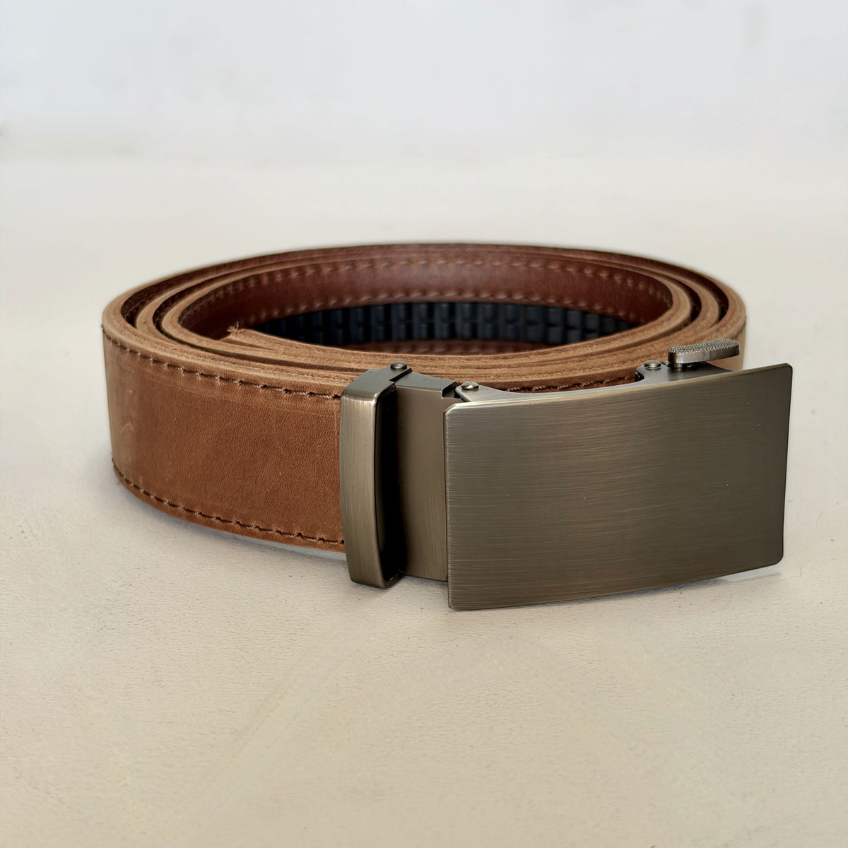 Slick Belt Complete (Brushed Silver Solid)