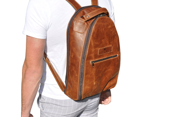 AB Laptop Backpack Leather