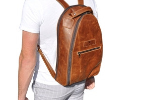 AB Laptop Backpack Leather