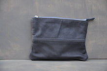 Load image into Gallery viewer, Utility Pouch - Full Leather (Dark Blue)