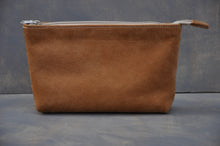 Load image into Gallery viewer, Utility Pouch - With Base /  Full Leather (Tan)