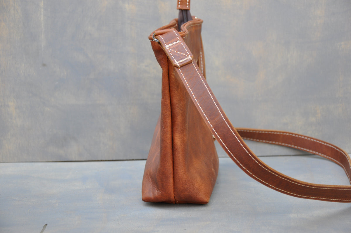 Cecilia Crossbody bag (Tabacco color) – Boot and Rally