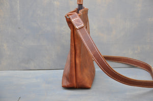 Cecilia Crossbody bag  (Tabacco color)