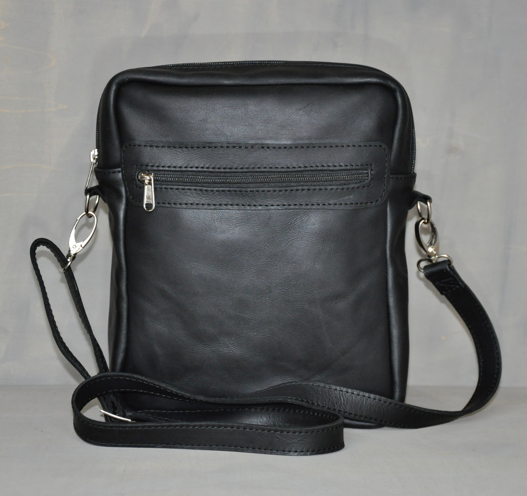 Mens satchel - Swagger - Black