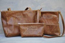 Load image into Gallery viewer, Combo Deal - Lize-Marie , Mini Hipster, Cosmetic Bag - Diesel toffee