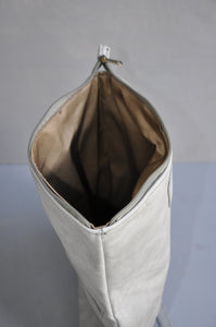 Flip Top Bag ( Light Grey )