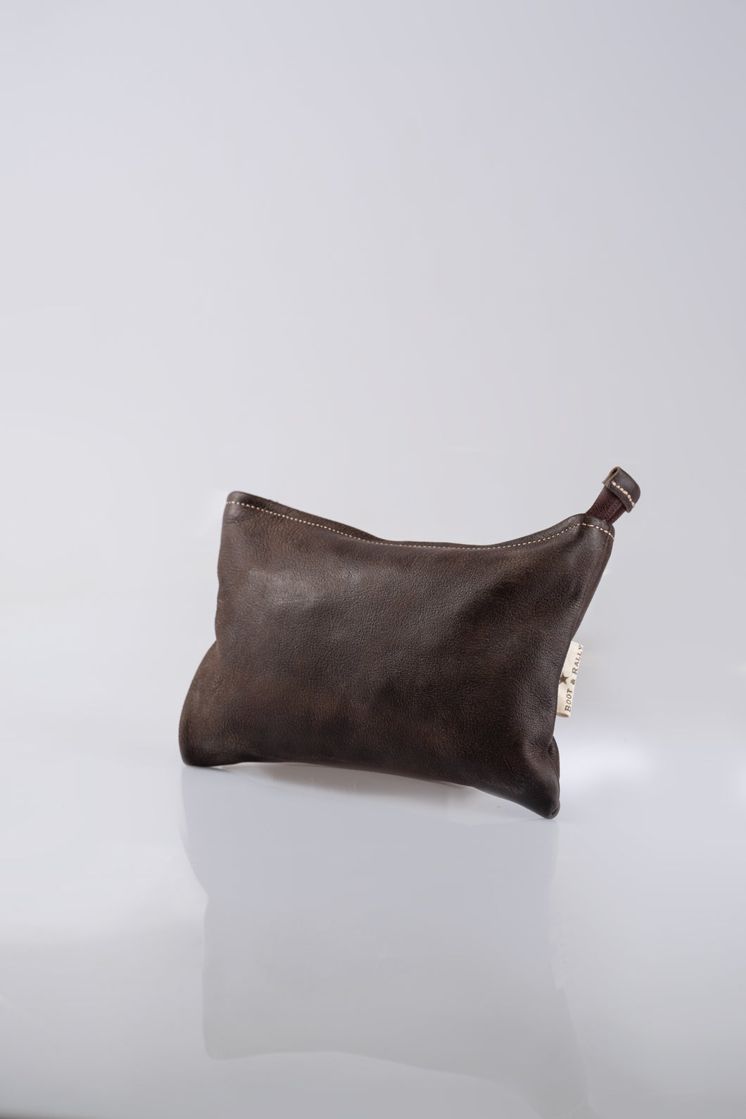 Utility Pouch - Full Leather (Buffed Brown)