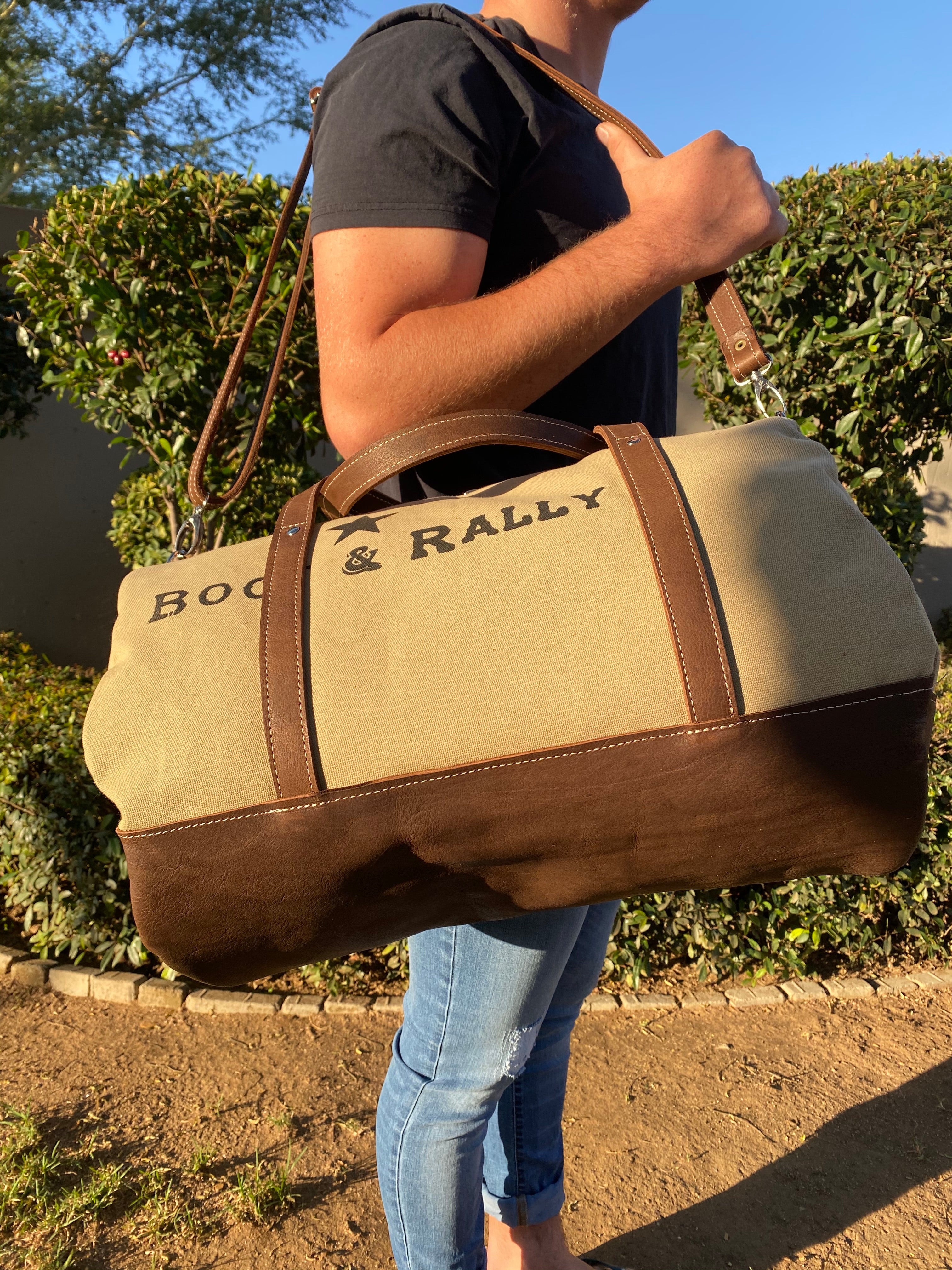 Safari Duffle ( Beige )