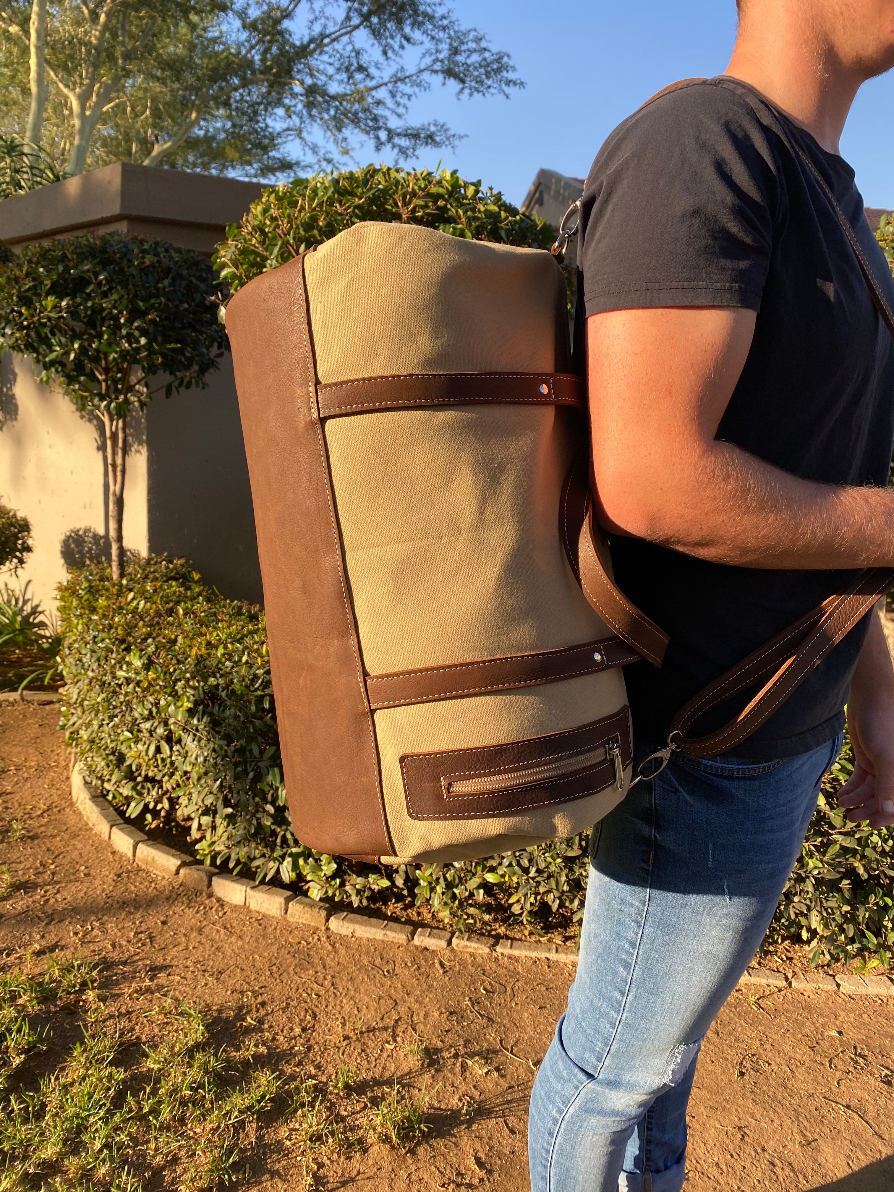 Safari Duffle ( Beige )