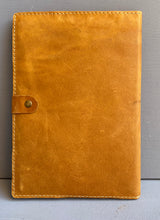 Load image into Gallery viewer, Leather Book Cover Logo Only A4 ( Diesel Toffee )