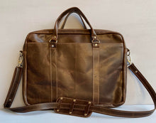 Load image into Gallery viewer, Peter Laptop Bag ( Choc Brown )